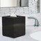 Tissue Box | Resin Square Tissue Box Cover | Black Resin Finish
